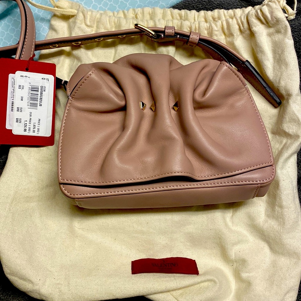 Valentino Garavani Mini Bloomy Crossbody Bag. Comes with tag and dust bag.